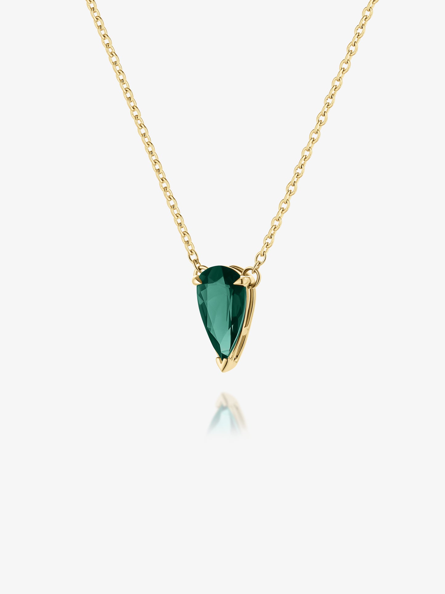 0.95ct Tourmaline Prongs Necklace