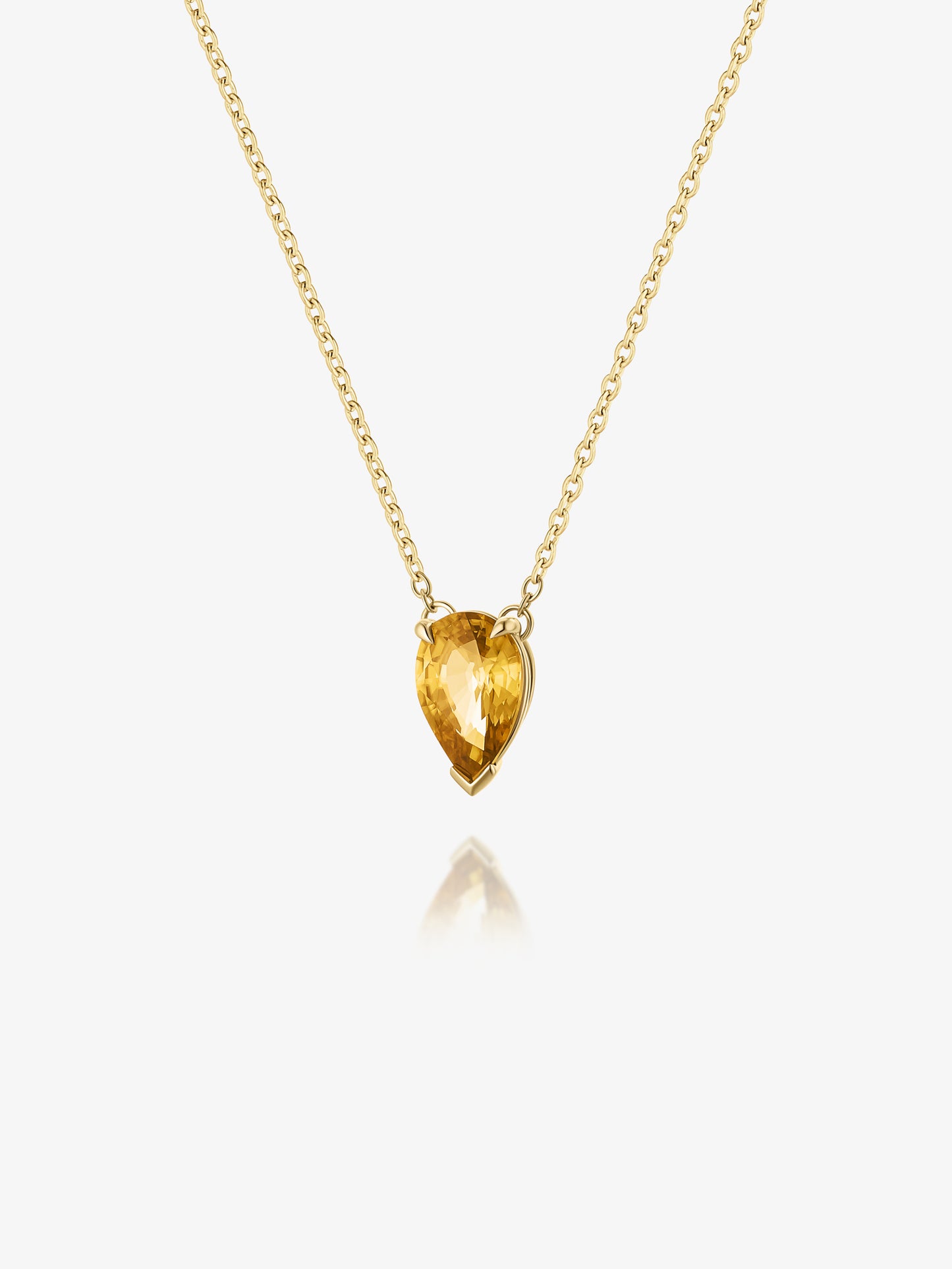 1.95ct Zircon Prongs Necklace