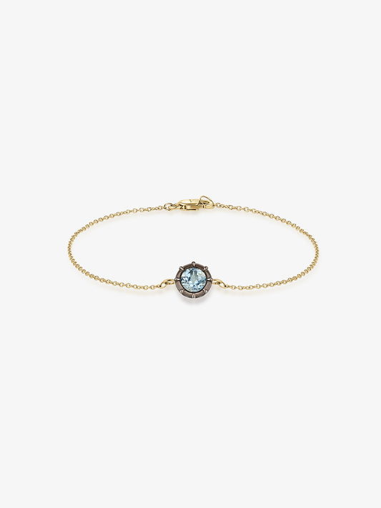0.45ct Aquamarine Blue Ciel Bracelet