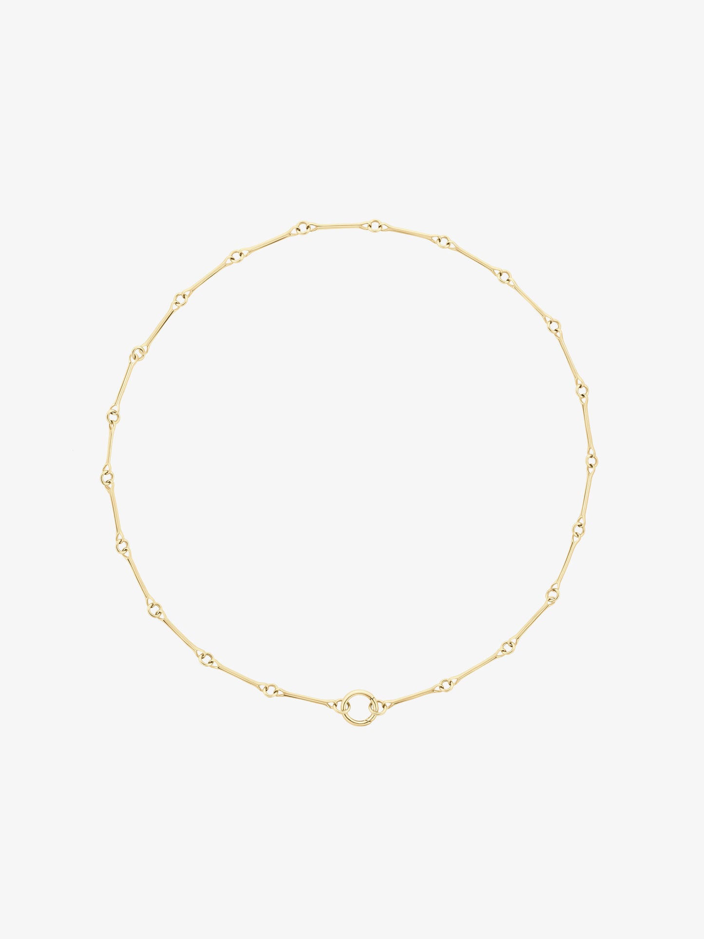 Gold And Bones Necklace