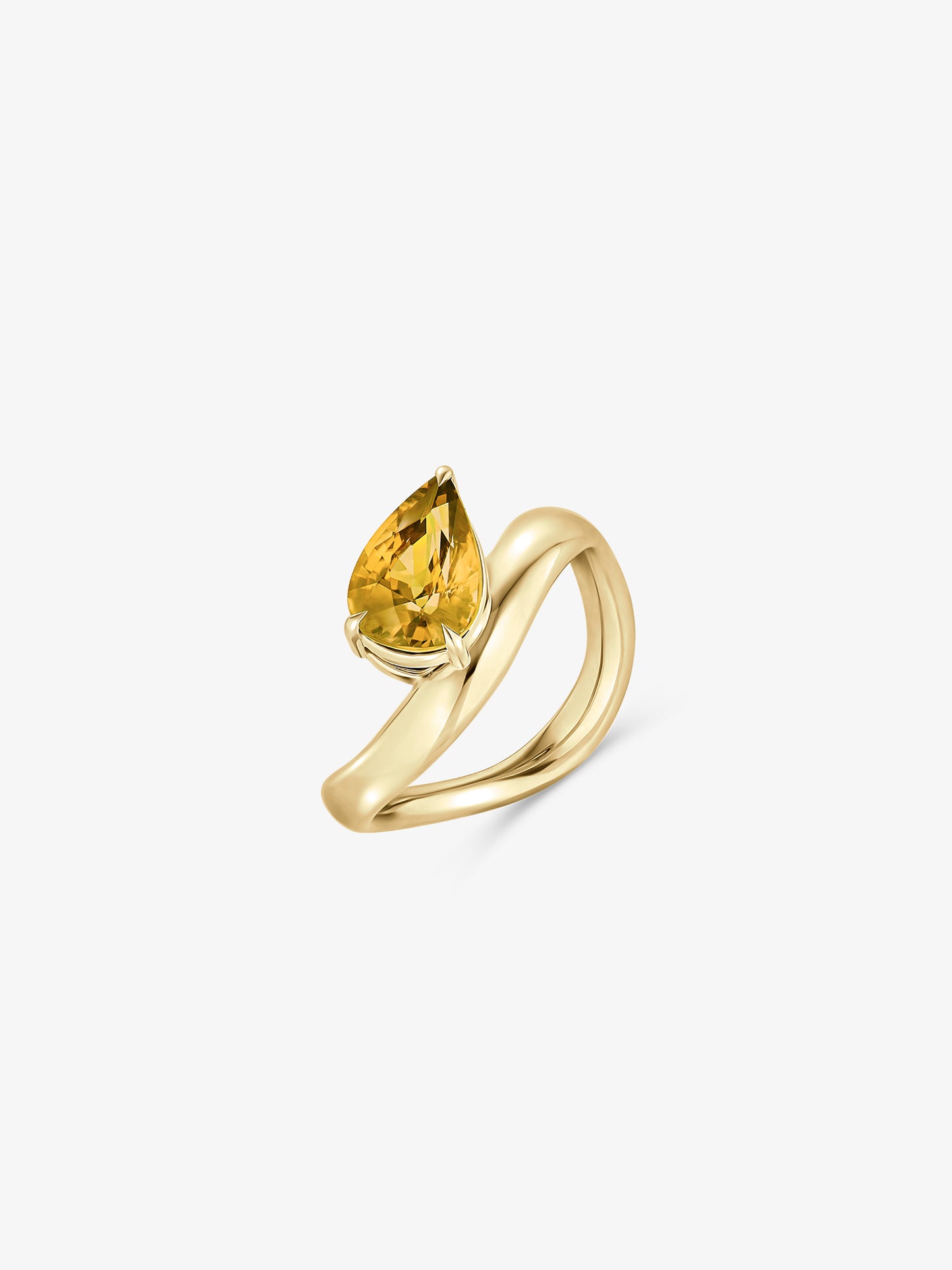 2.90ct Zircon Boa Ring