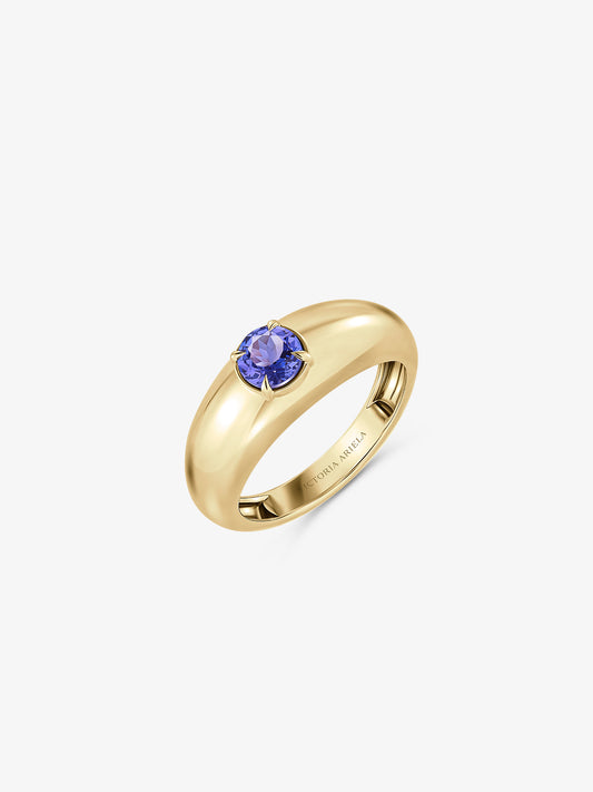 0.50ct Tanzanite Bobby Ring
