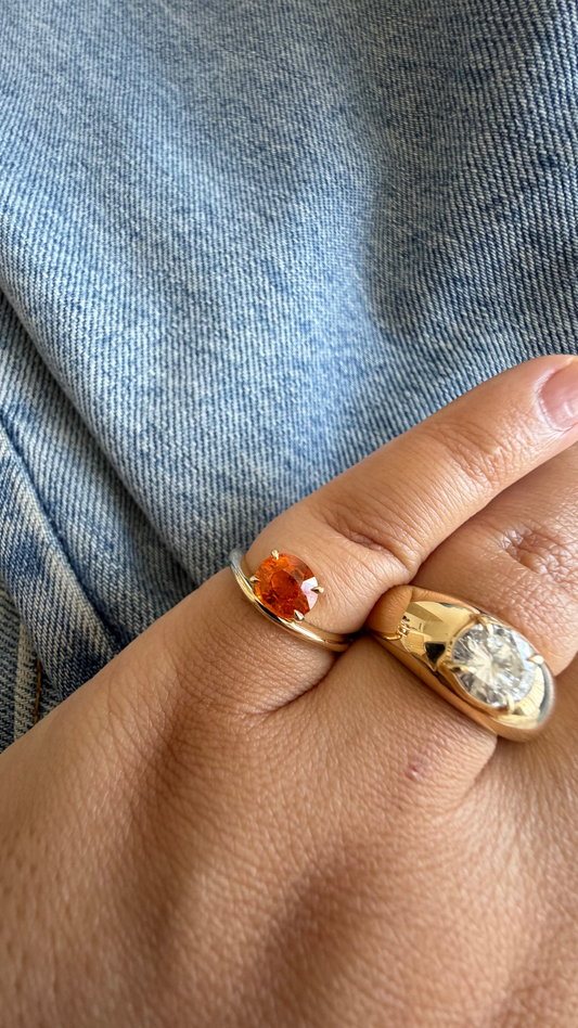 1.80ct Spessartite Alto Ring