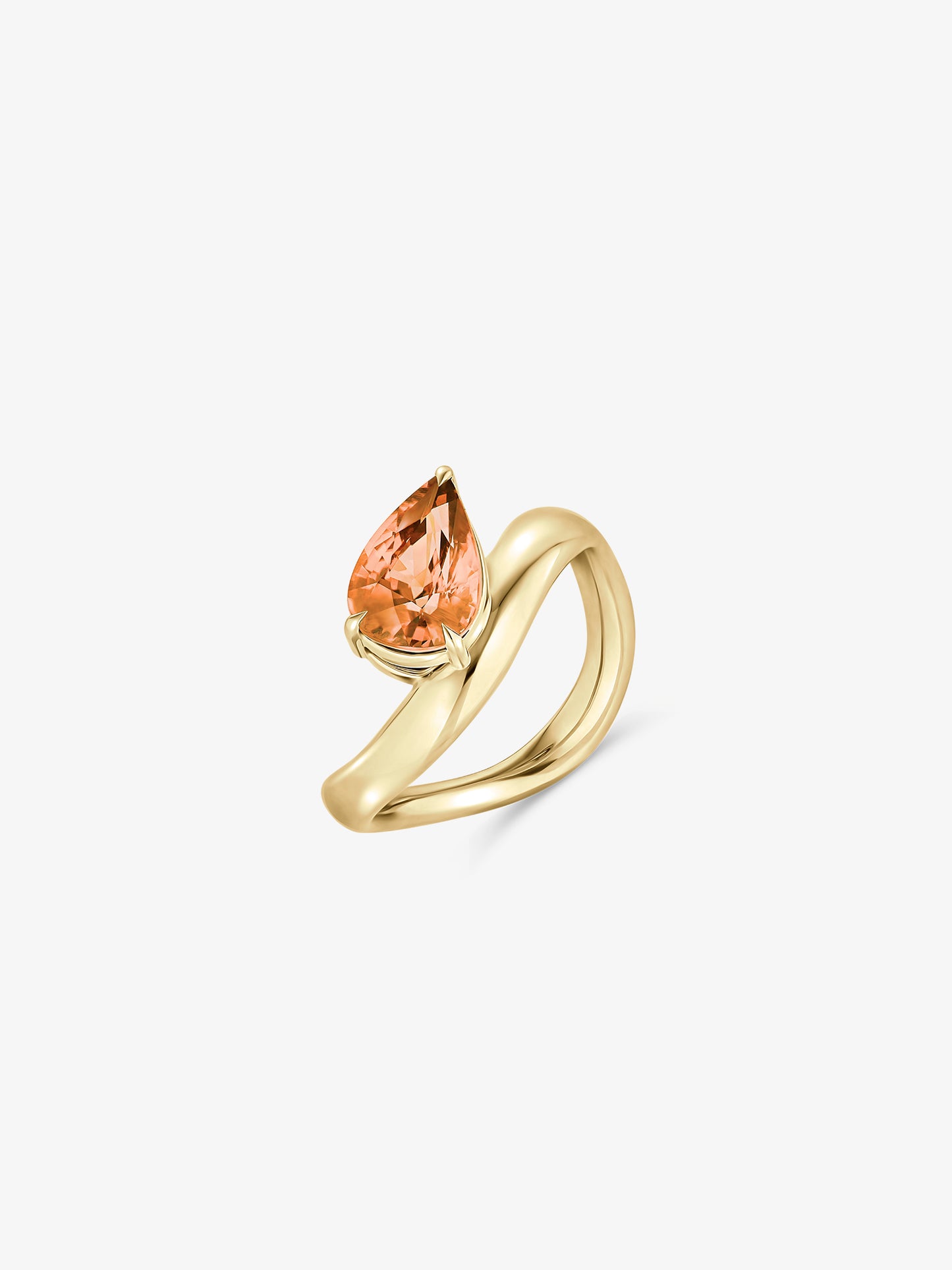 3.15ct Zircon Boa Ring