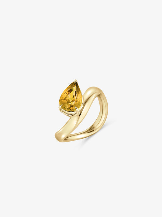 2.90ct Zircon Boa Ring