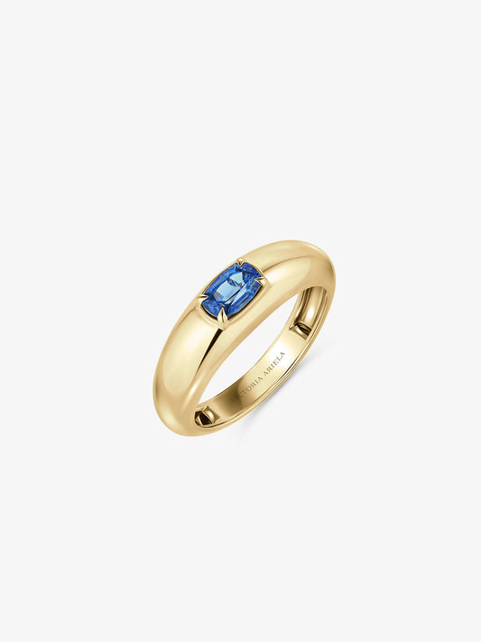0.52ct Spinel Cobalt Bobby Ring