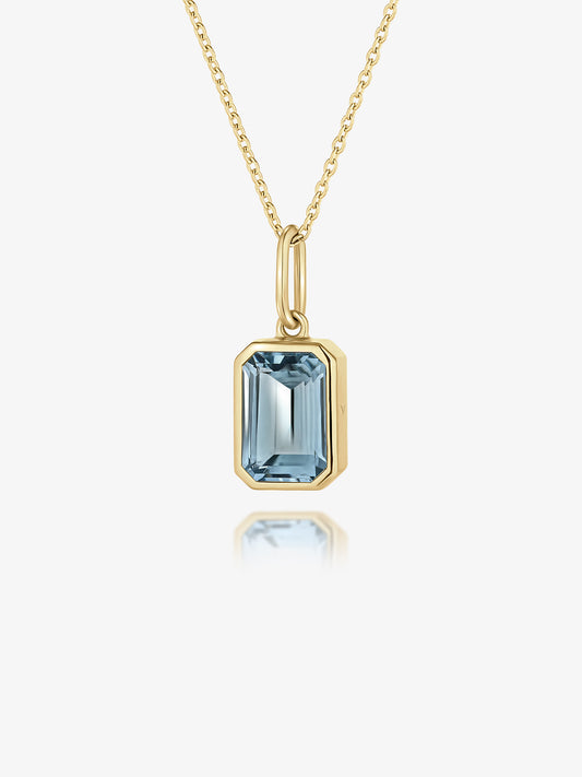 1.85ct Aquamarine Dolce Vita Necklace