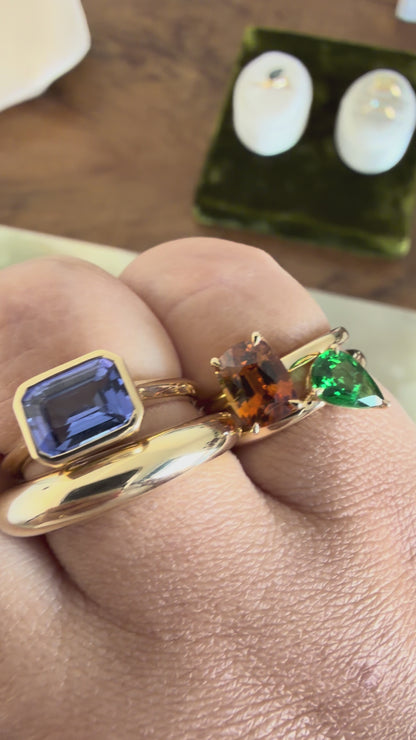 1.00ct Tsavorite Pinky Ring